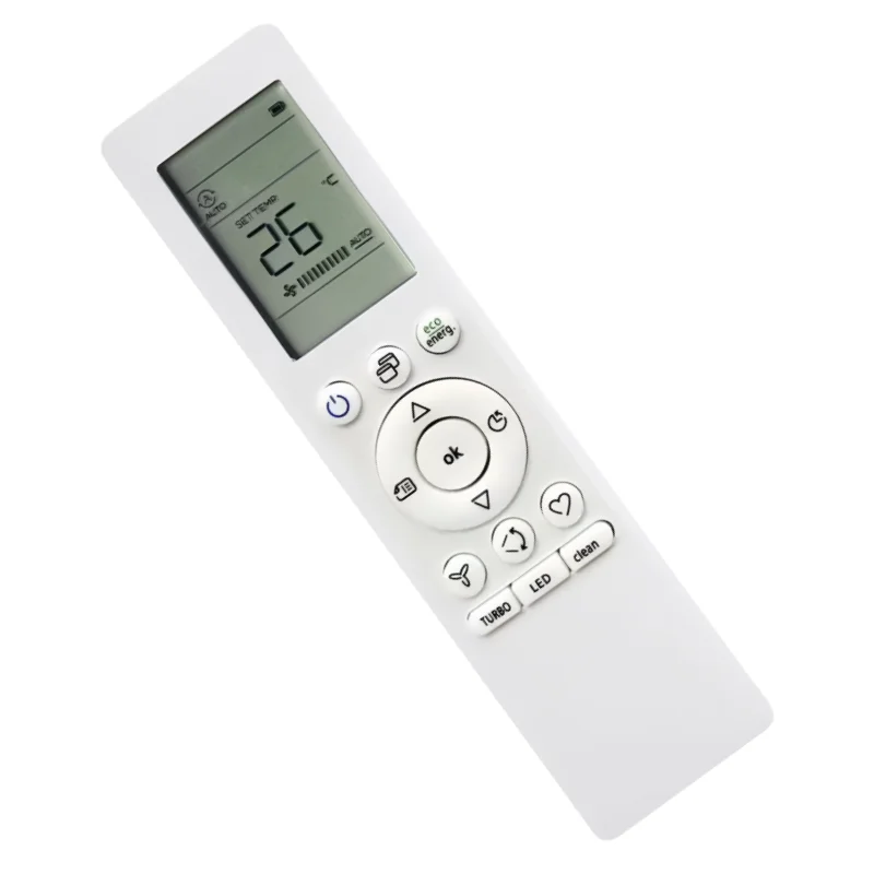 AC A/C Remote Commander Replacement RG10A/BGEF RG10A(B2S)/BGEF Compatible with Midea Carrier System Air Conditioner RG10 Series