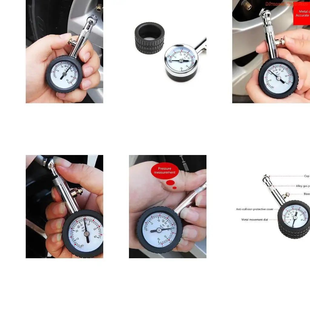 High Digital Car Tire Pressure Gauge Manometer Tester for Cars Trucks W91B