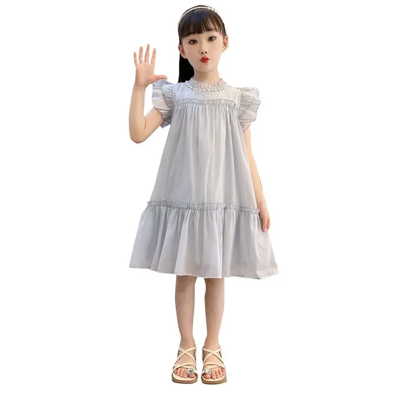 casual girl dresses size 7 8 Xdegoge Toddler Girls Dresses 2T - 3T Dresses Floral Maxi Dress Little Girl Dresses Size 7-8 A Line Sundresses Mini Casual Party Dresses Vestidos Para NiAs