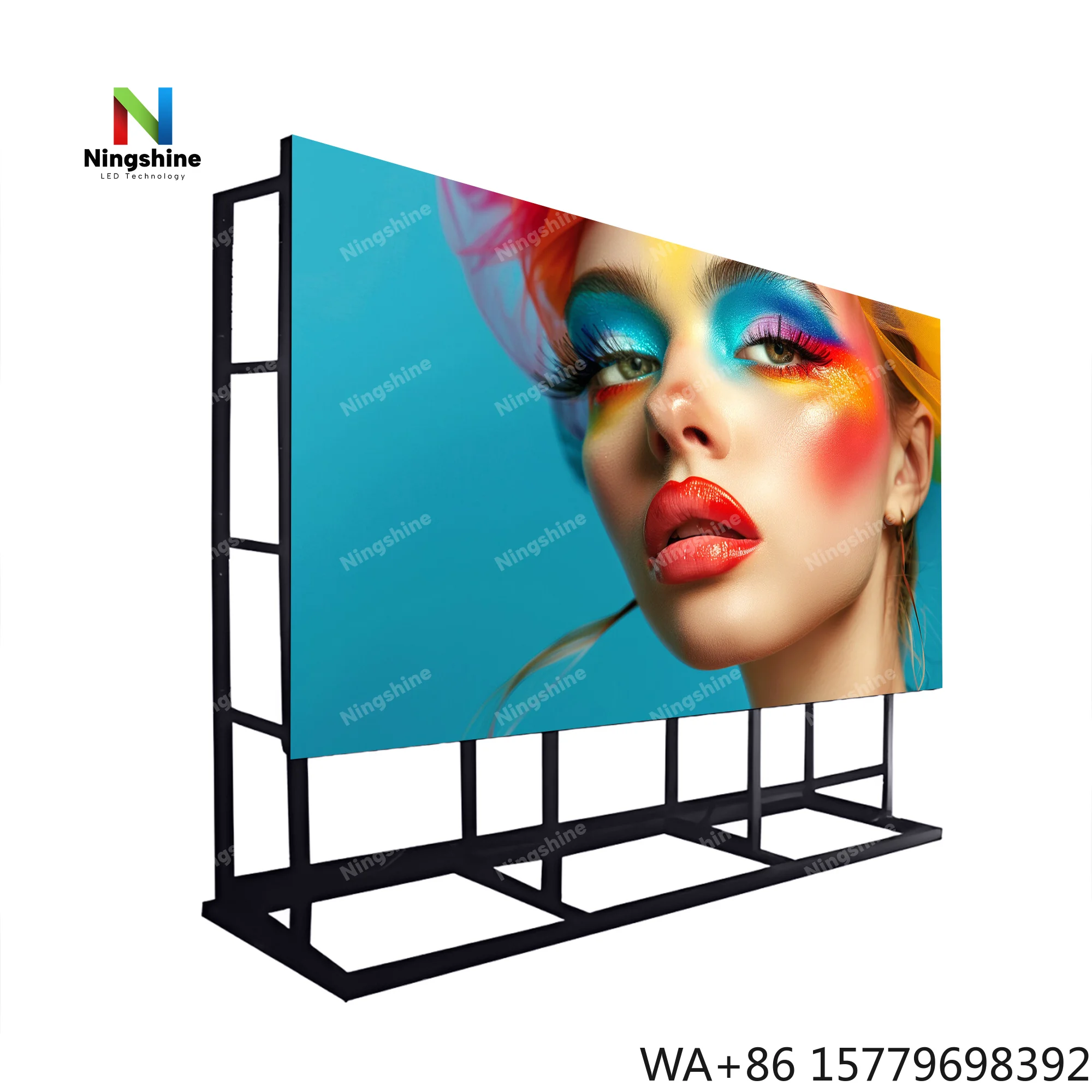 Outdoor Screen P3 91 Stage Advertising Video Wall 500x1000mm Panel Backdrop Led Screen 12 Sqm