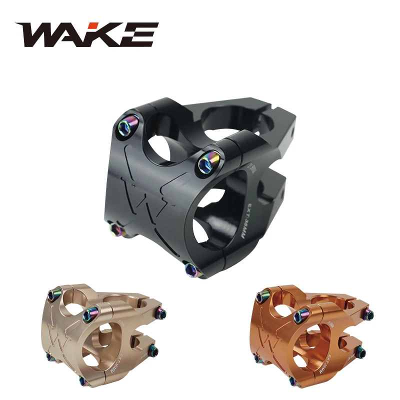 

Wake MTB Mountain Bike Power Stem 35mm Aluminum Alloy Ultralight High-strength Bicycle Accessories for BMX Cycling Road Bike