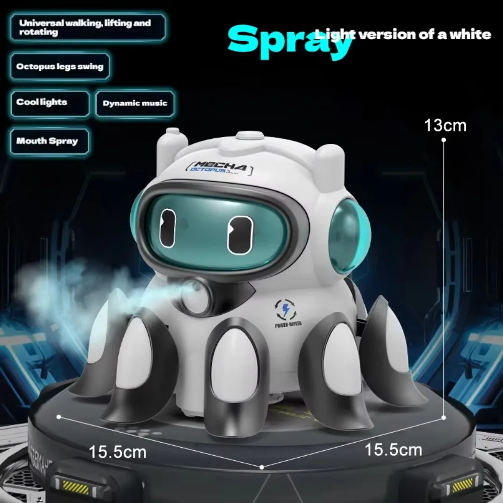 

Цветной свет, универсальная кукла-осьминог, качели, крутое освещение, электрическая прогулочная игрушка, автоматическое предотвращение препятствий