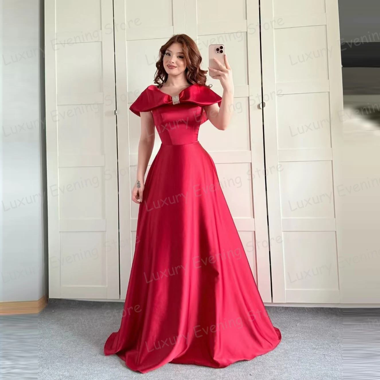 Robes De soirée simples une ligne Sexy épaules nues robes De bal formelles sans manches personnalisé mode fête robes De Fiesta Gala