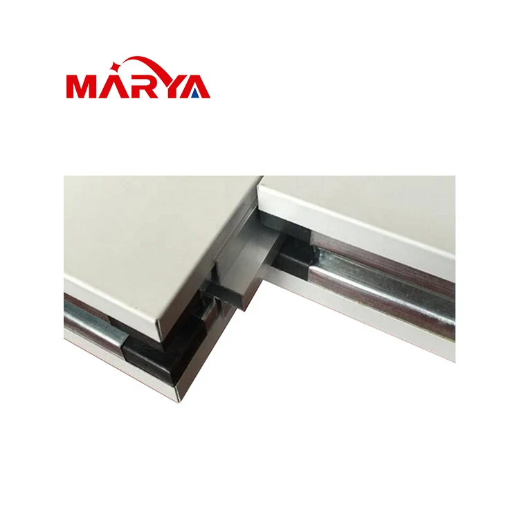 Certified Clean Room Wall Panels GMP ISO9001 Cleanroom System Fireproof Cleanroom Sandwich Panel