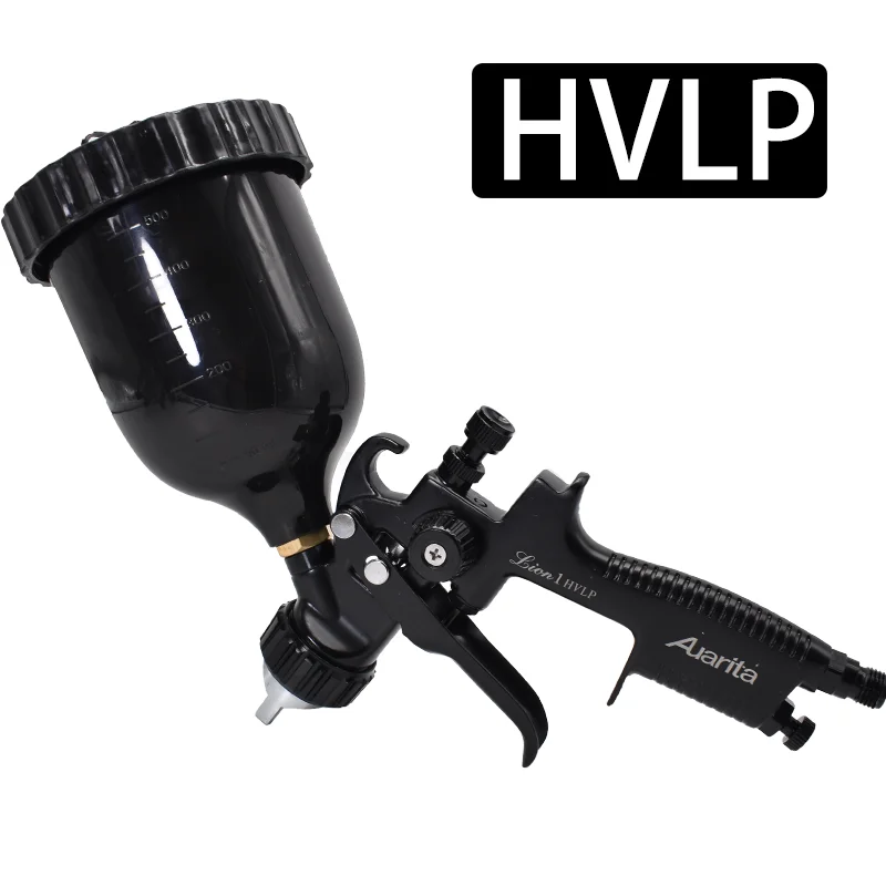 

Новый гравитационный пистолет HVLP и LVMP с черной кастрюлей, высококачественное и прочное сопло 1,3 мм, кастрюля 600CC, подходящая для покраски автомобилей.