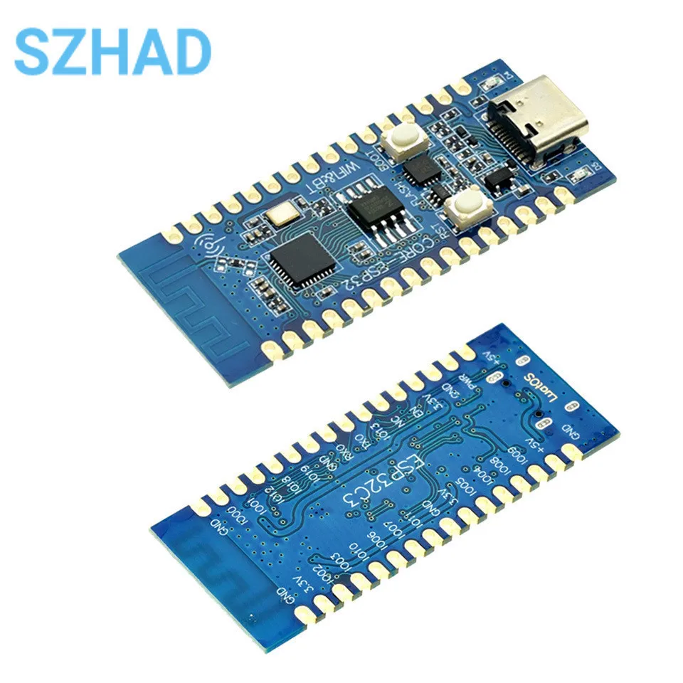 ESP32-C3 Core Board Development Board 2.4G WIFI Bluetooth-compatible Module CH343P 32Pin for Verifying ESP32C3 Chip Function