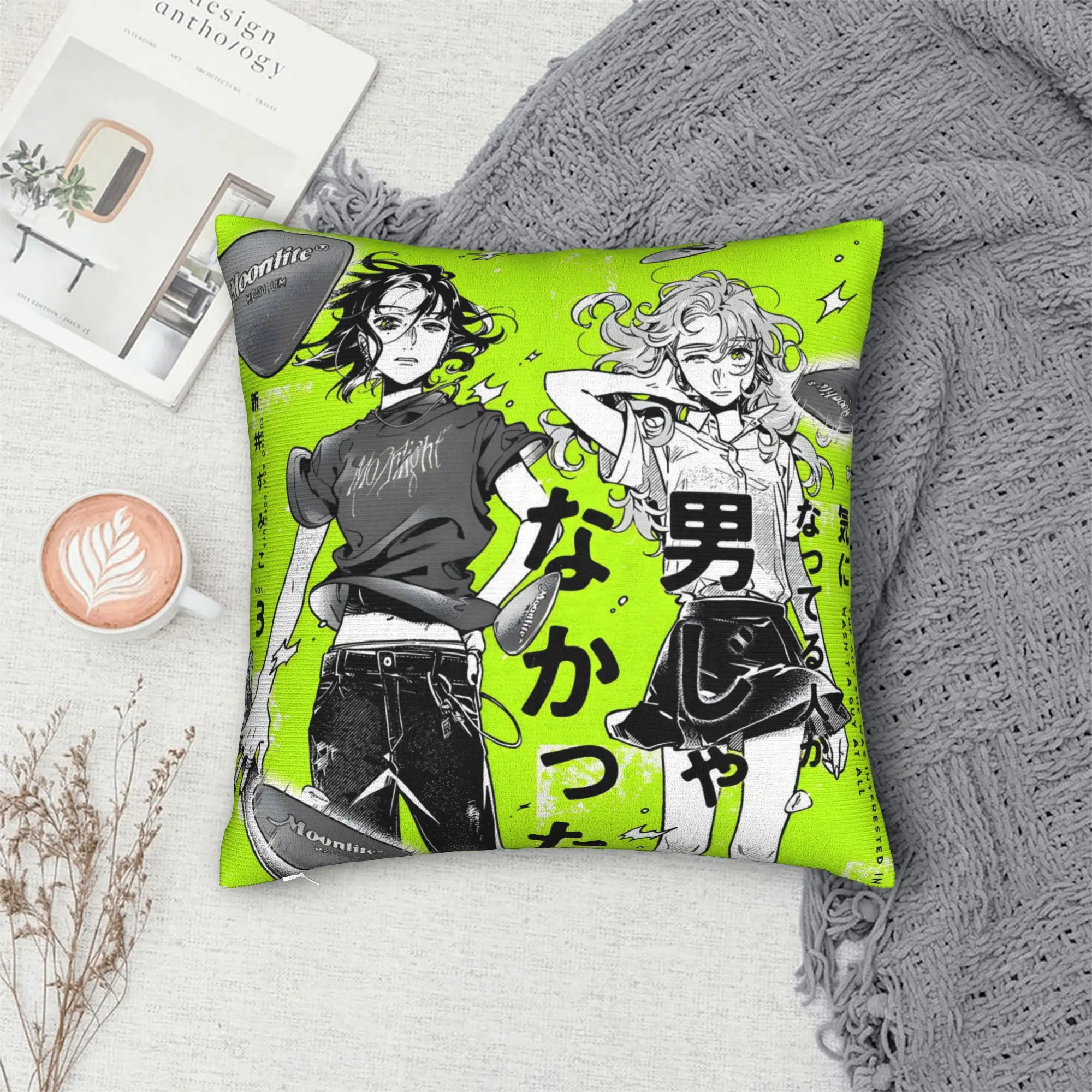 The Guy She Was Interested in Wasn't a Guy at All Pillow Case  Comfy Pillow Cover For Sofa Car Home Decor Funny Pillowcases