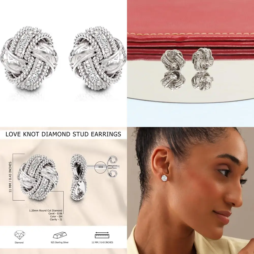 

Sterling Silver Diamond Teardrop Earrings for Women - G-H Color, I1 Clarity, 925 Silver Jewelry Long Tail Keyword