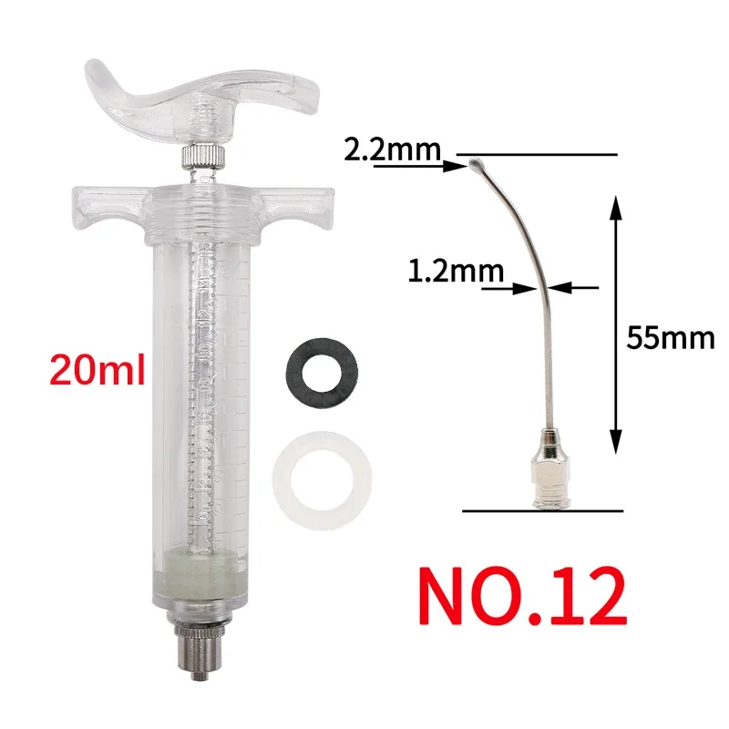 Karmienie Rearing Gavage Crop Needle Parrot Pigeon Bird Drób Karmienie Injection Armatura 10ml/20ml Strzykawki do karmienia ptaków