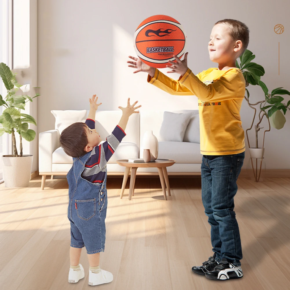 18/21/24 cm Silent Basketball Mute Basketball Größe 3/5/7 Easy Grip Silent Ball Bounce Dribbling Training Basketball für Jugendliche