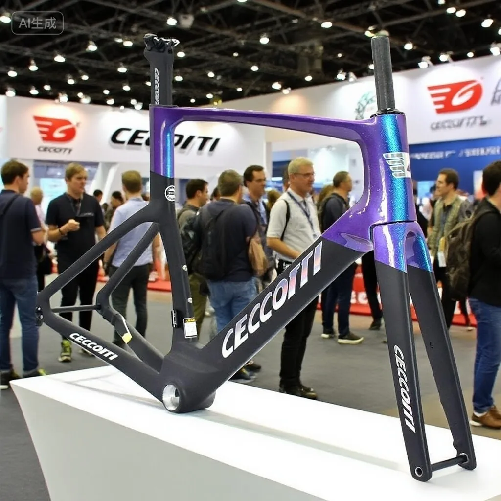 

CECCOTTI Full hidden Cable Road Bike CarbonFrame Disc Brake Aero Bicycle Frameset Fast delivery DPD shipping to EU UK DDP to USA