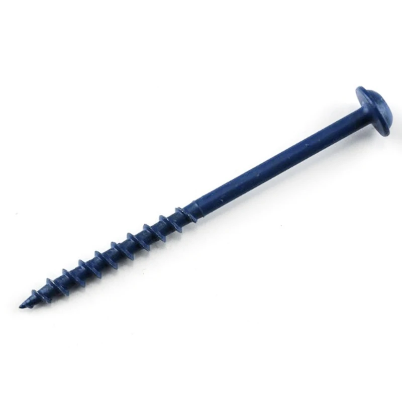 

A88Z 2-1/2-Inch Blue Coarse Washer-Head Pocket Hole Screws, 200Pcs
