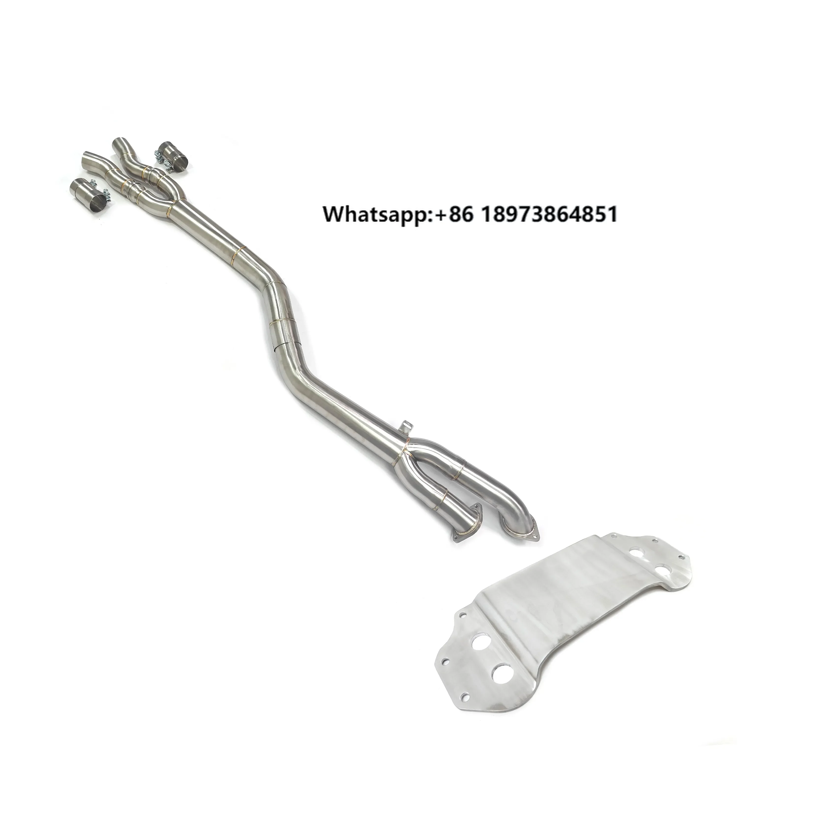 

CSZ Midpipes for M3 G80 G81/M4 G82 G83 S58 3.0T Exhaust 3.5'' Single Midpipe With Brace