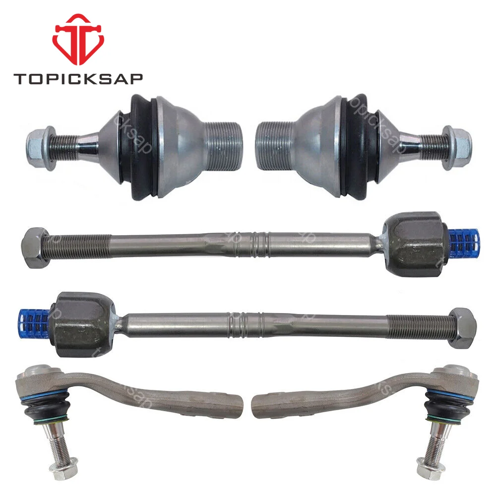 TOPICKSAP Front Upper Lower Control Arm Ball Joint Sway Bar Tie Rod Ends Kit for Mercedes-Benz W166 X166 GL450 ML500 2013 - 2019