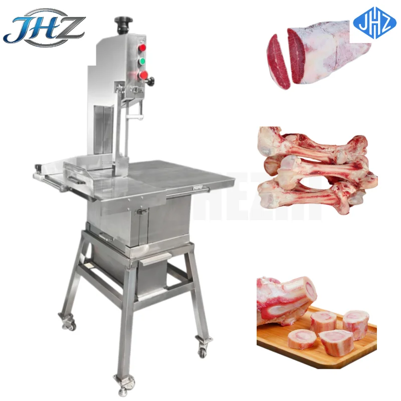 

JHZ for Stainless Steel Standing Electric Steak Meat Machine Cutting Ice Cube Cutter Machine for Meat Bone Cutting Machine Food