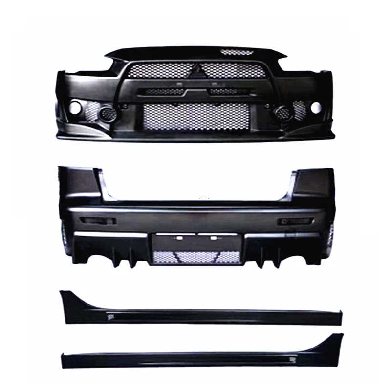 Full Set Body Kits For 2009-2015 Mitsubishi Lancer EX Upgrade FQ400 Type Car Bumper Body Systems