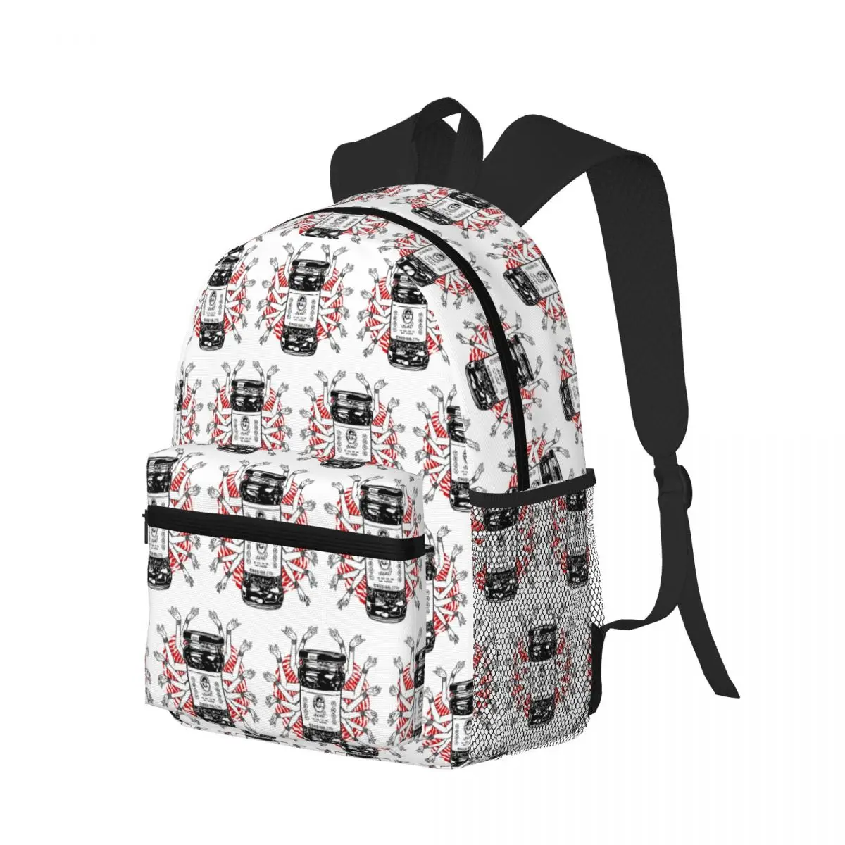 

Lao Gan Ma Chinese Chili Sauce Student Backpack School Bag Hiking Travel Daypack for Men Women Bookbag Shoulder Bags