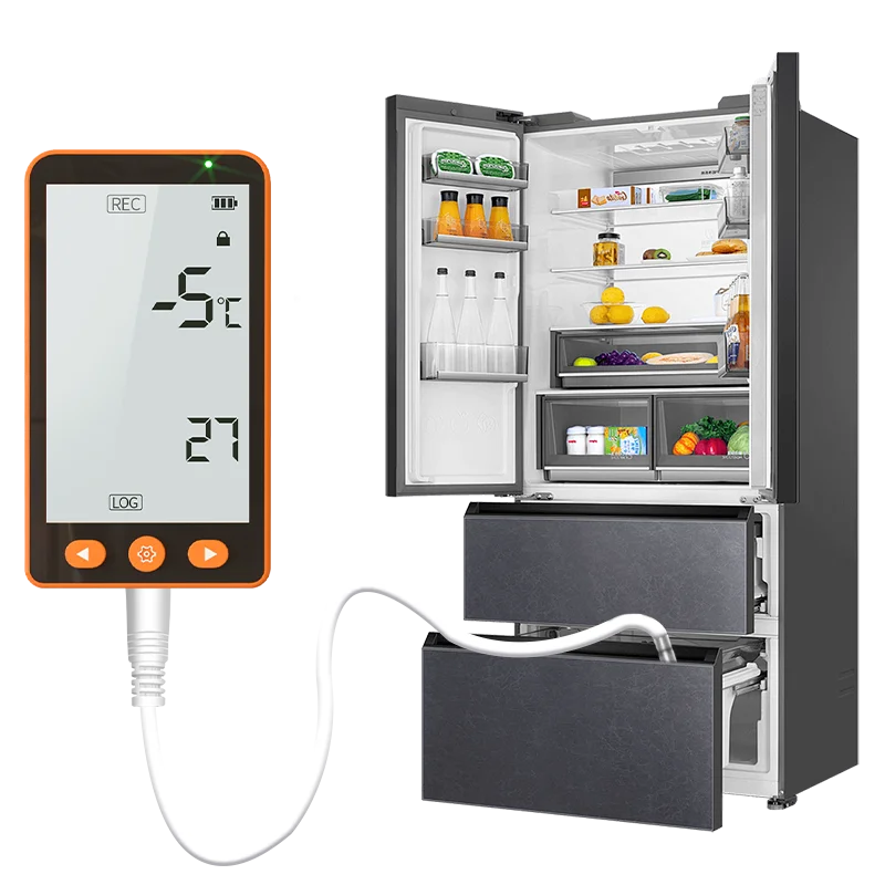 Aikesi GSP-70Pro LCD Data Logger Multi Reusable  USB PDF Report Temperature  Data Logger