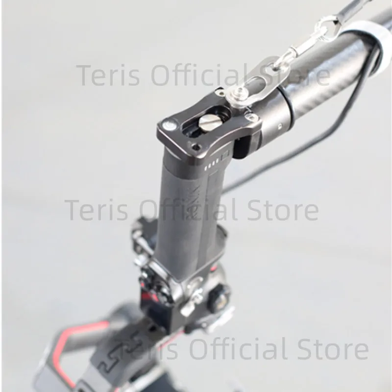 جهاز JQ40-III صغير من ألياف الكربون ، متوافق مع DJI Ronin RS2 ، رافعة Zhiyun 2 مثبت ، حمولة 10 كجم ، 4 متر