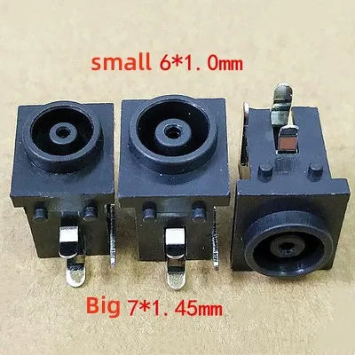 10pcs DC-038 DC Power Socket Connector The Power Supply Female Power Connect Jack 1mm 1.45mm