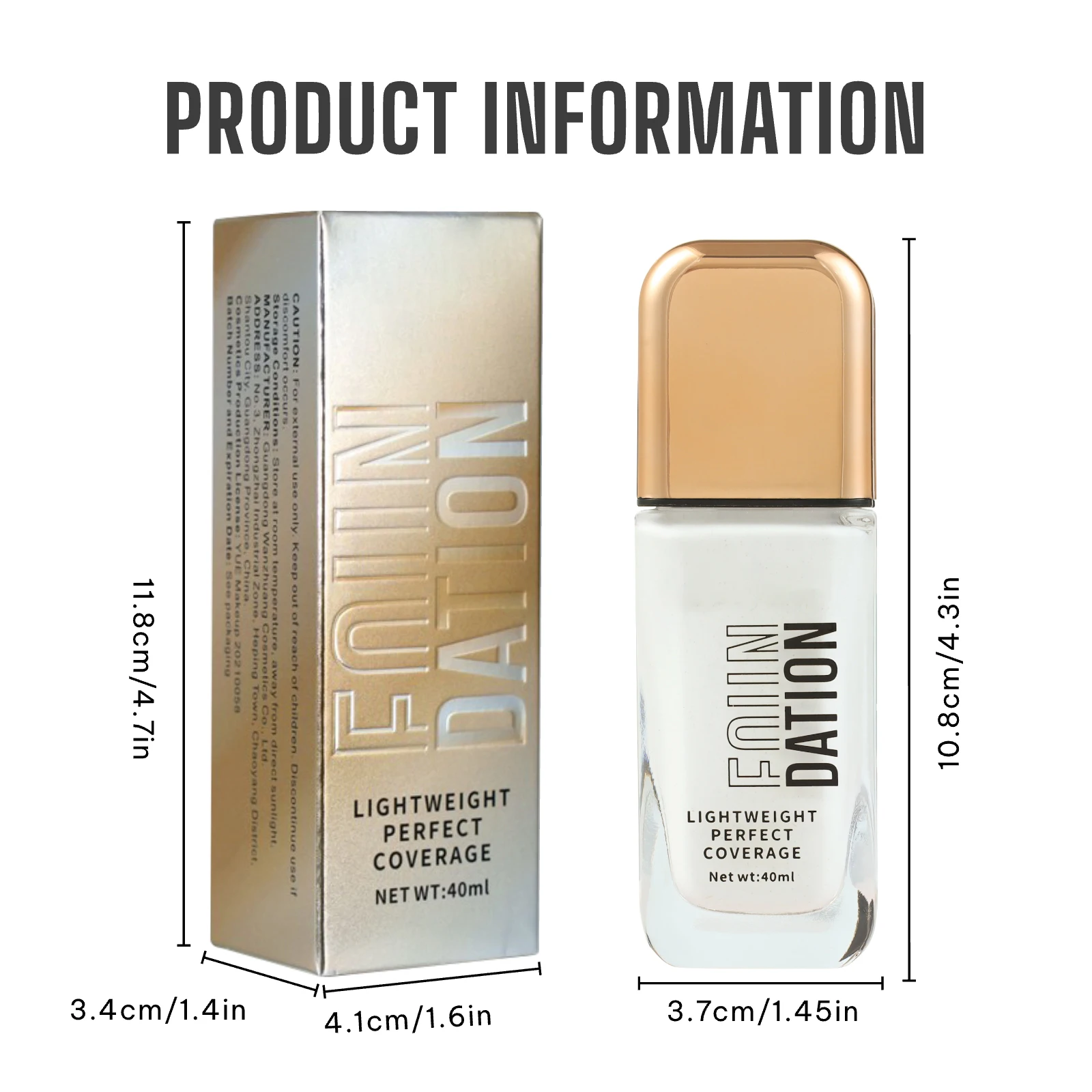 Liquid Foundation — 2 Pieces — product detail 2