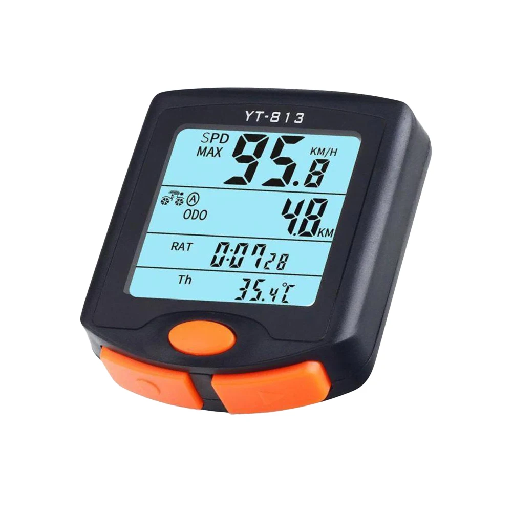 

Wireless Waterproof Bike Cycling Computer Odometer Speedometer Backlight Stopwatch Speeding Alert Auto Shutdown Low