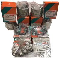 D722 D1005 V1505 V1305 V2607 V3600 V3800 Overhaul Kit Piston Kit for or Kubota diese Engine Spare Parts Repair Kit