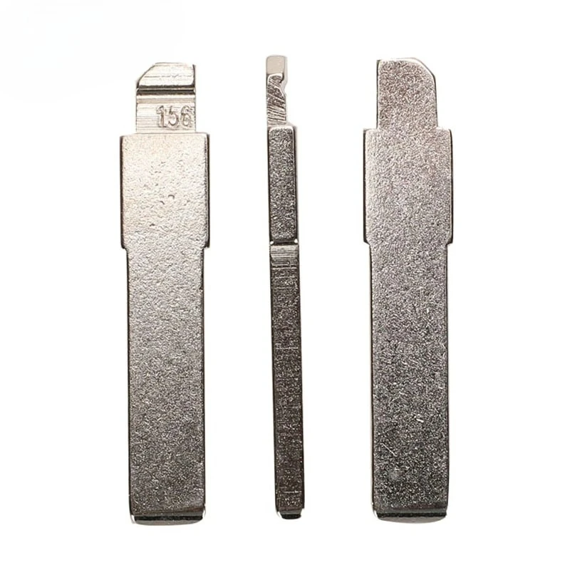 フィアット500、アルファロメオ用リモートキーフリップブレードSIP22、インナーミリングオリジナルGT15Rリモート未カットブランク