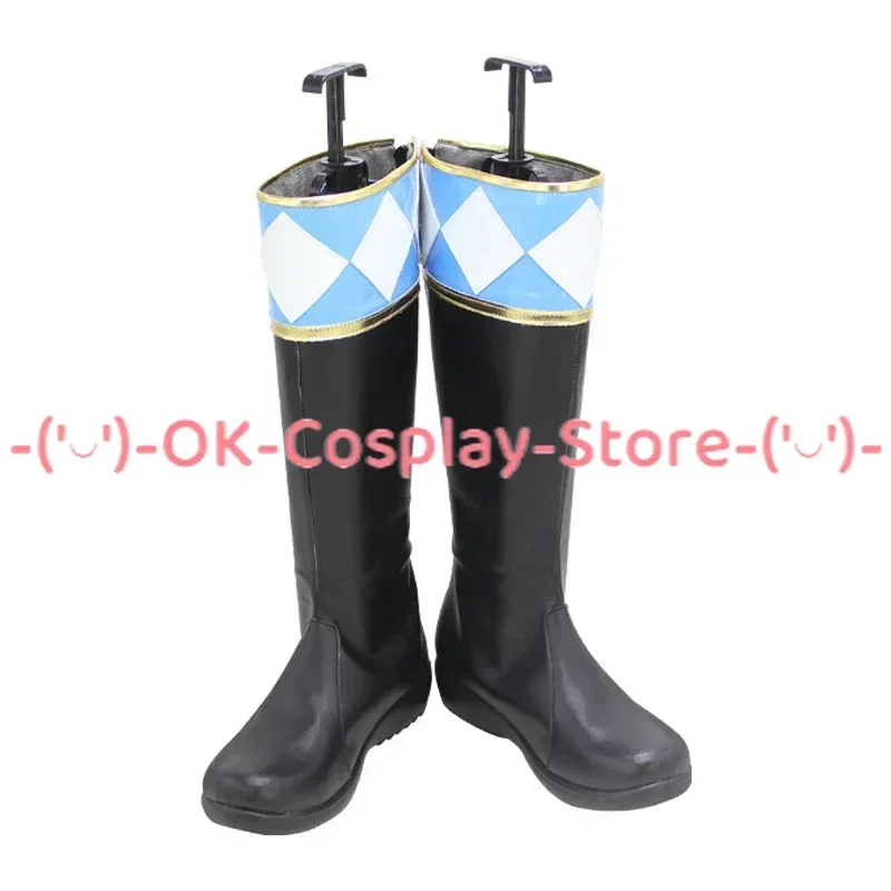 [Customized] Project Sekai Colorful Stage Kamishiro Rui Cosplay Shoes Anime Game Roleplay Prop Carnival Party PU Leather Boots