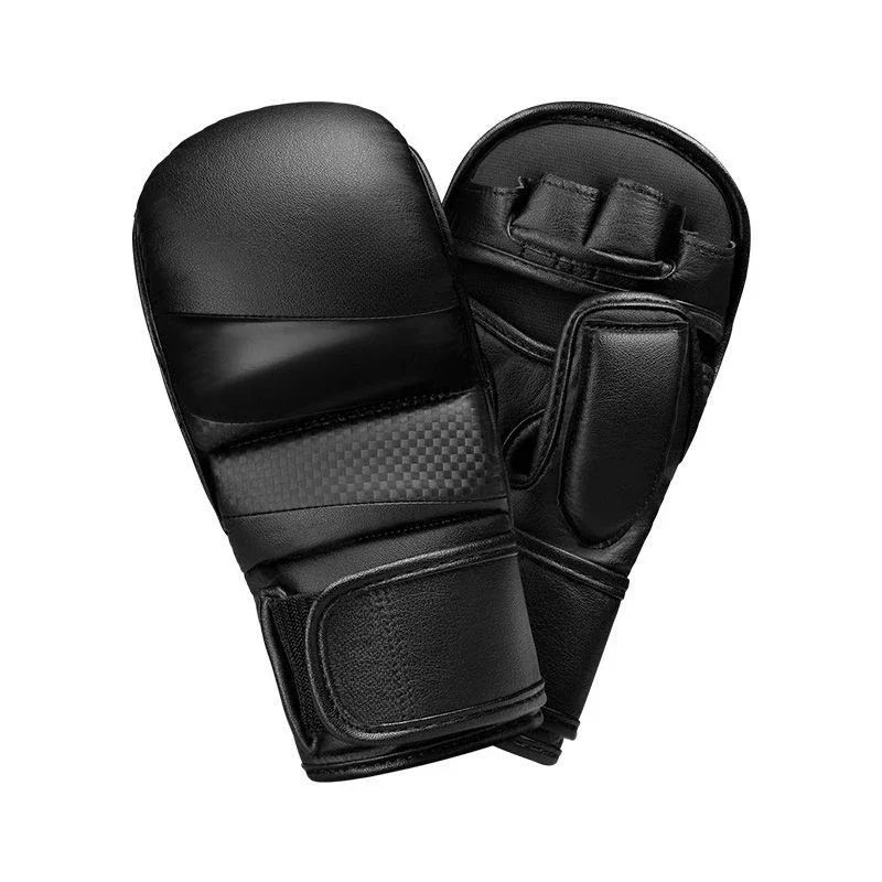 MMA Mixed Finger Boxing Gloves Martial Arts Fighting Gloves Male and Female Adult Half Finger Gloves