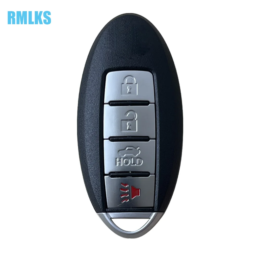 Carcasa de llave remota inteligente para coche, carcasa de 2, 3 y 4 botones para Nissan Rogue, Teana, Sentra, Versa, ALTIMA, MAXIMA, Sunny, entrada
