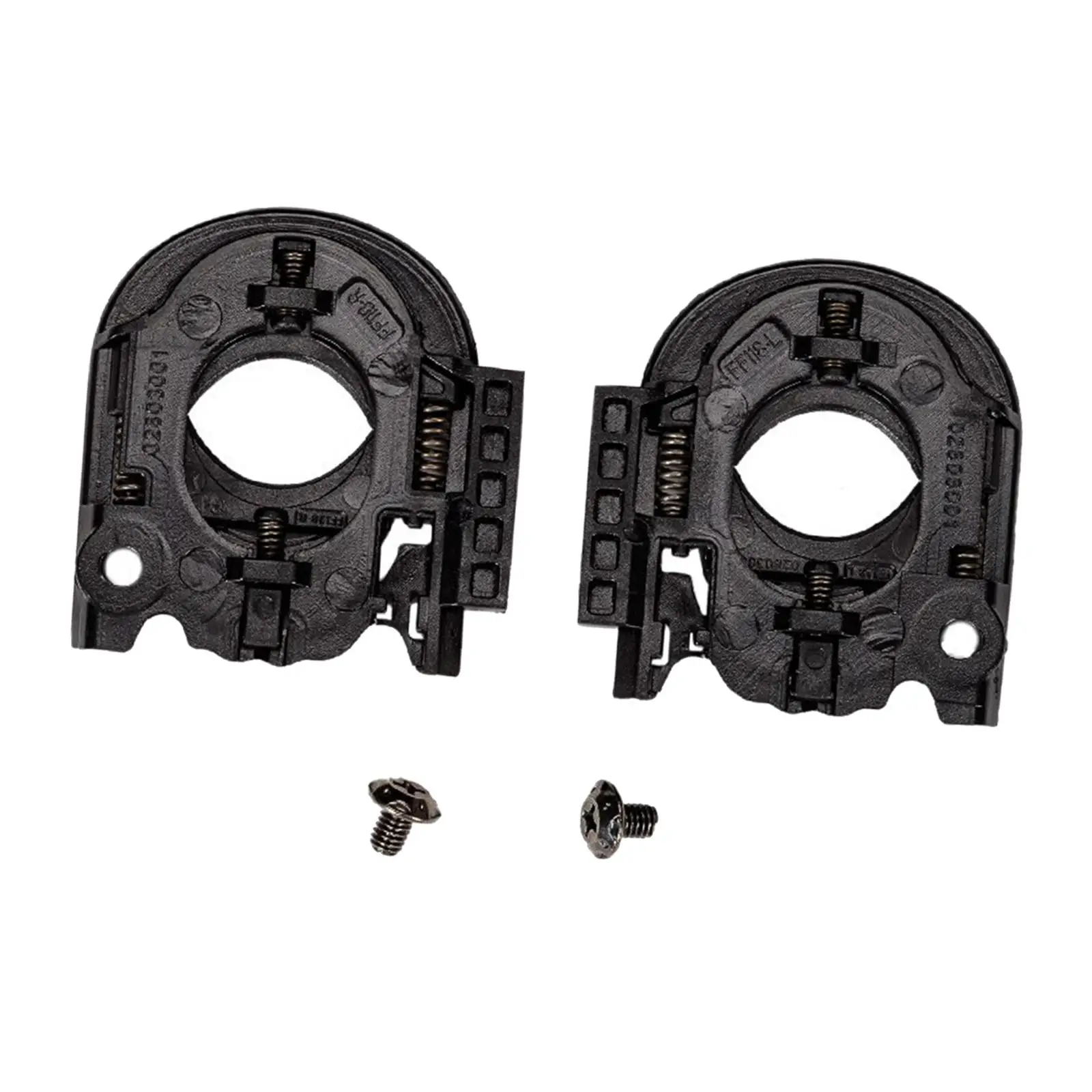 2x قطع غيار قواعد حماية الخوذة متينة مع براغي لـ MT Thunder 4