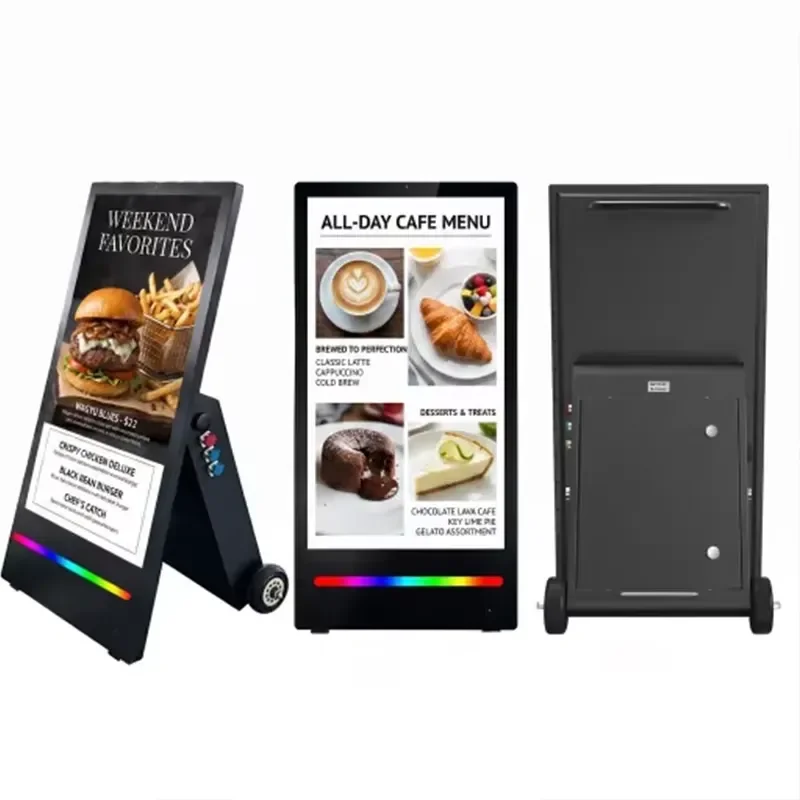 Transform your outdoor advertising strategy with our high-brightness digital signage, designed specifically for businesses