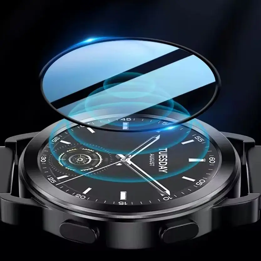 Schutz Film Für Xiaomi Uhr S3 3D Gebogene Weiche Kante Filme Vollständige Abdeckung Screen Protector Für Xiaomi Mi Uhr S3 Zubehör