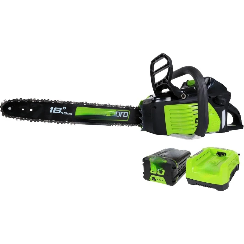 

80V 18" Brushless Cordless Chainsaw (Great For Tree Felling, Limbing, Pruning, and Firewood) / 75+ Compatible Tools), 2.0Ah