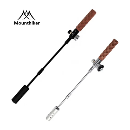 Mountainhiker Sabili-pistola rociadora negra, encendedor para acampar, tanque de Gas ajustable, antorcha de Gas, estufa de cocina, encendedor para barbacoa, equipo para exteriores