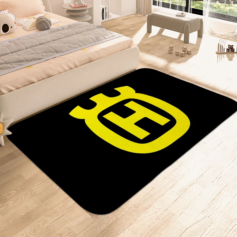 Digital Print Carpet for Bedroom H-Husqvarnas Custom Living Room Bathroom Rug Entryway Hallway Home Entrance Mat Home Decoration