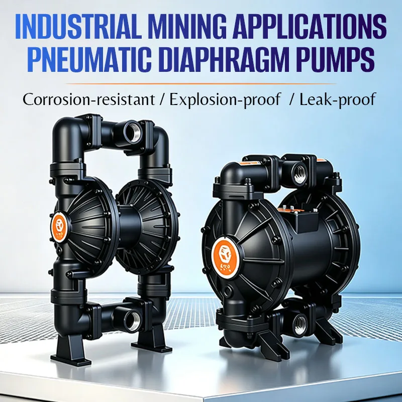 

BQG100/0.2 BQG200/0.2 BQG350/0.2 Industrial Mining Pneumatic Diaphragm Pumps Underground Coal Mine Wastewater Disposal High Flow
