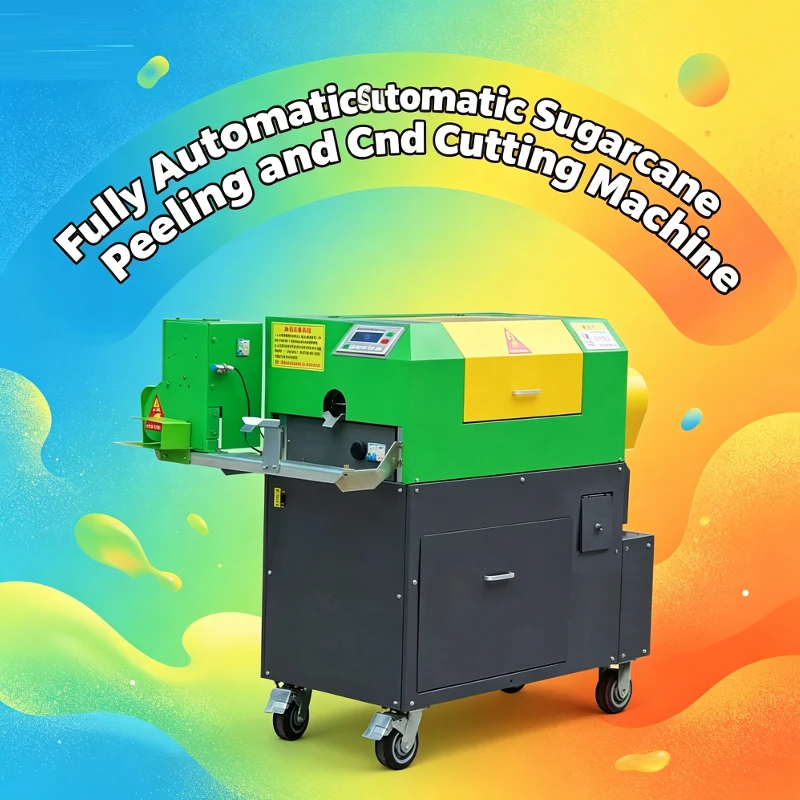 PBOBP Commercial Electric Sugarcane Peeler Cutter Cutting Machine Automatic Sugarcane Peeling Machine