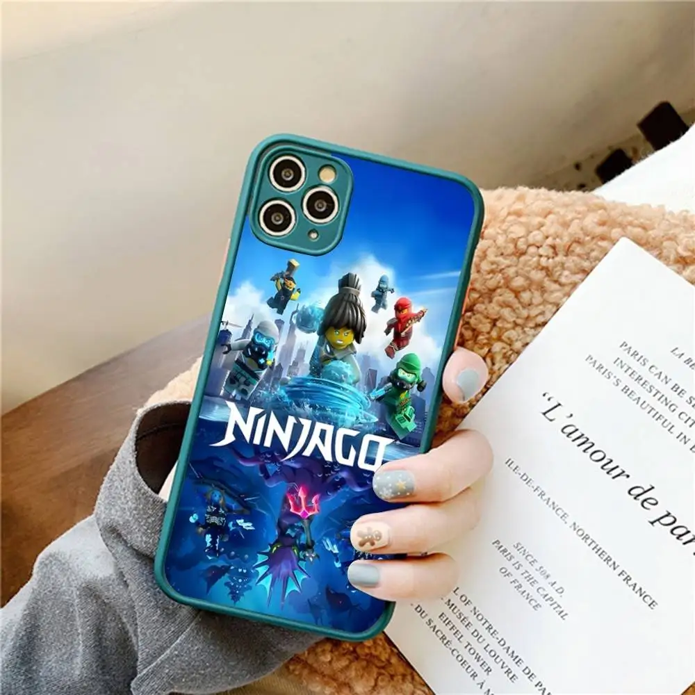 L-Lego N-Ninjago Phone Case For IPhone 14 X XR XS 7 8 Plus 11 12