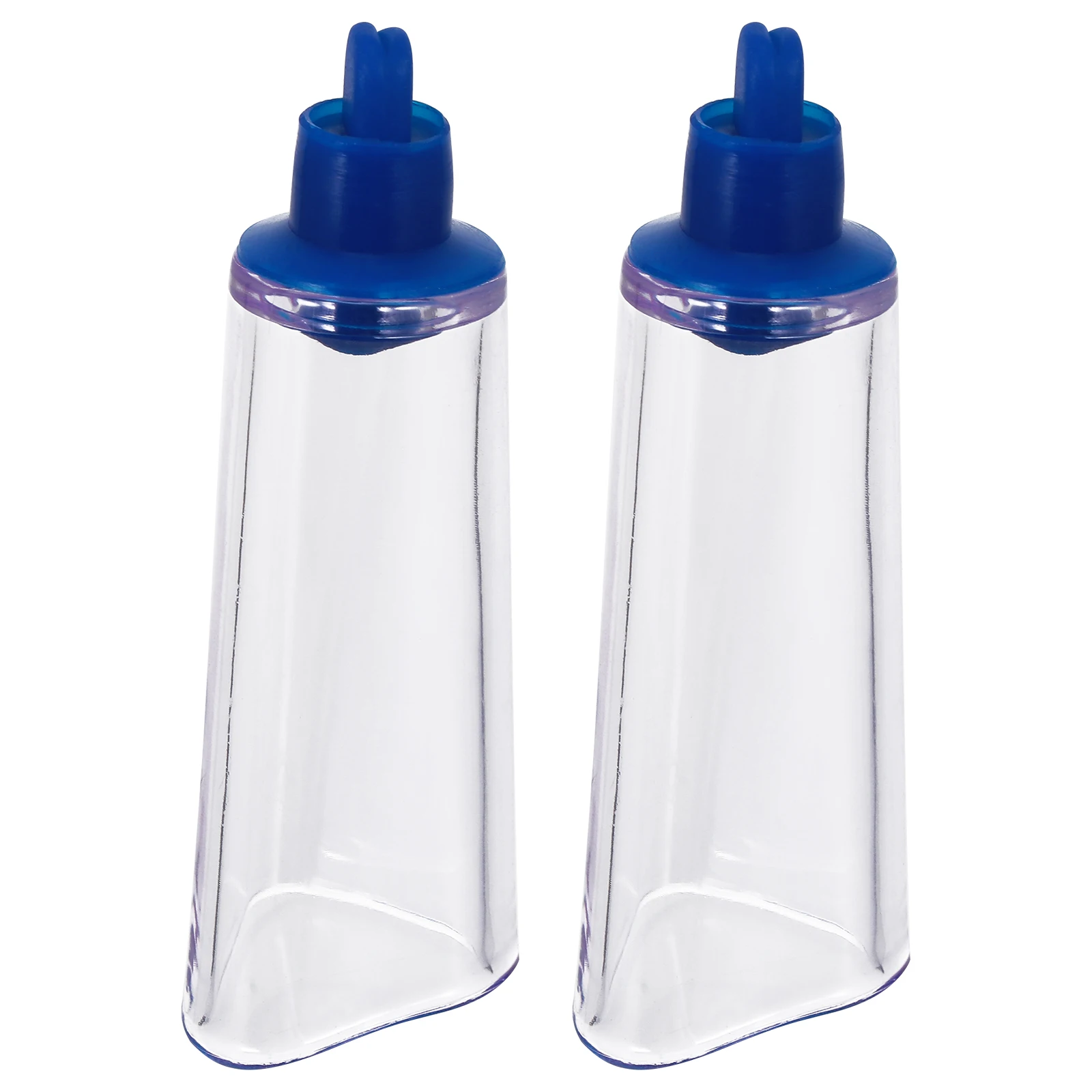 

2 pcs Vacuum Cupping Cups Plastic Moxibustion Jars Suction Therapy Set Household Tools Blue Color Promoting Blood Circulation