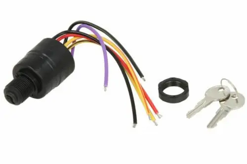 

6-Wire ignition switch key assembly 17009A2 is suitable for external ignition of Mercury outboard