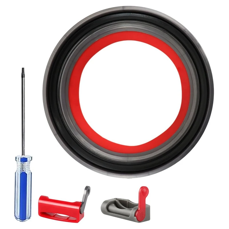 ถังเก็บฝุ่นด้านบนคงที่แหวนปิดผนึกสําหรับ Dyson V10 SV12 เครื่องดูดฝุ่นถังเก็บฝุ่นสิ่งสกปรกถ้วยอะไหล่
