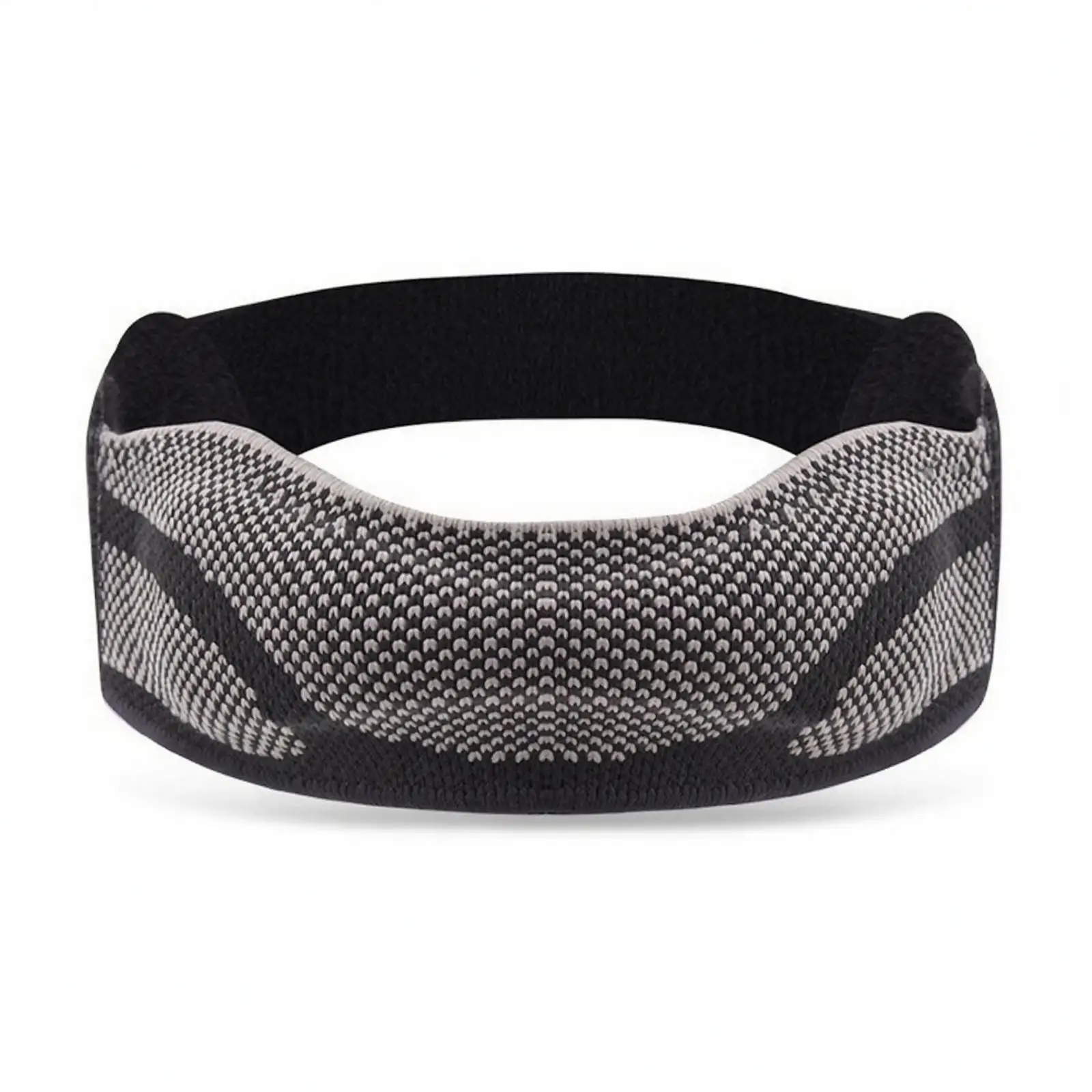 Elastic Knee Brace with Silicone Cushion Pad for Sports Running Gym Workout Training Support Strap Breathable Knit