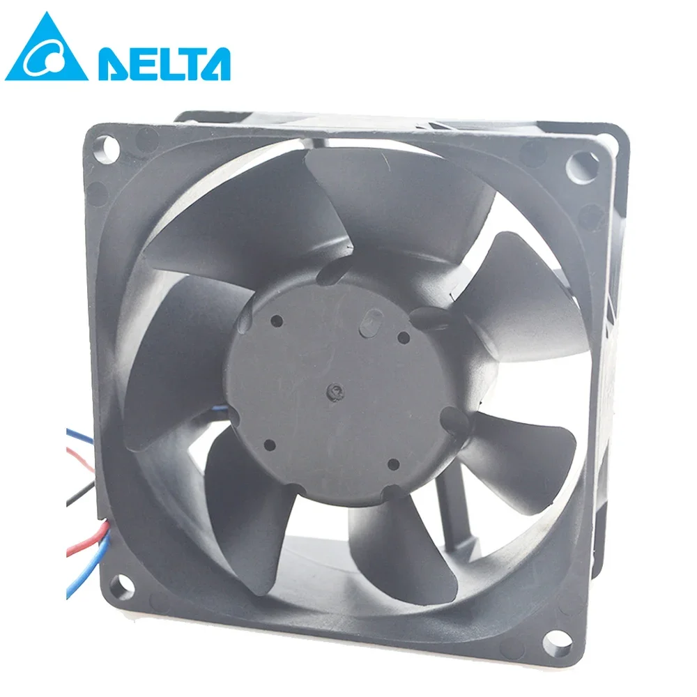 FOR DELTA AFB0812GHE 8038 8CM 80X80X38MM DC12V 2.00A 3 Line Chassis Violence Fan