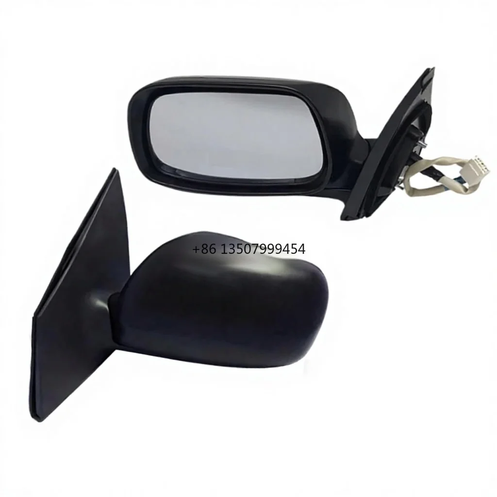 

Applicable to for Vios Yaris 2003-2007 Three-compartment Rear View Mirror Assembly Black Left Right