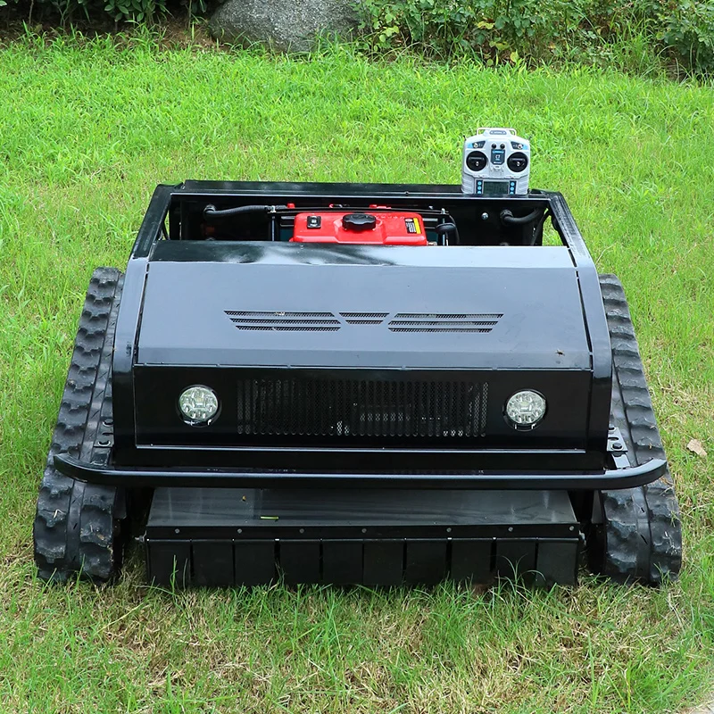 Remote Control Customized Lawn Mower High Efficiency with High Quality 24V Gasoline Engine Multi-functional