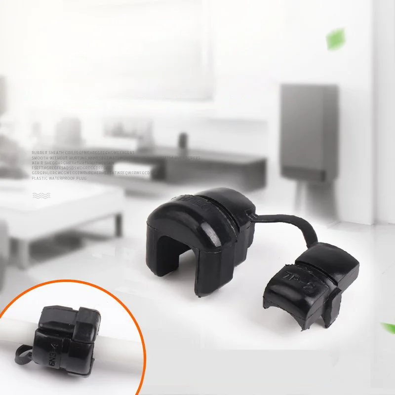 200/500/1000pcs Power cord clips, wire clamps, power cord protectors, wire harness clips, 4/5/6/7/P/N-2/4 wire protection clips