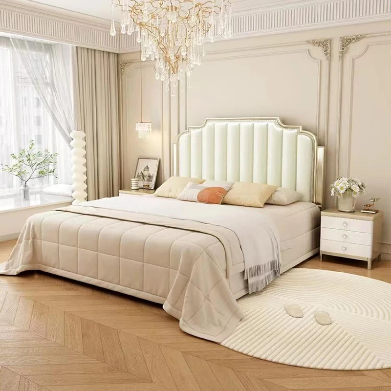 

!@New American Style Home Furniture Bedroom Furniture Set Luxury King Size Bed Modern King Beds