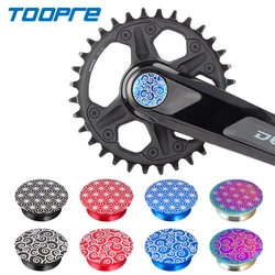 TOOPRE Mountain Bike Crank Dust Cover Hollow integrated Chainwheel Aluminum Alloy Cover For Road Bicycle Parts